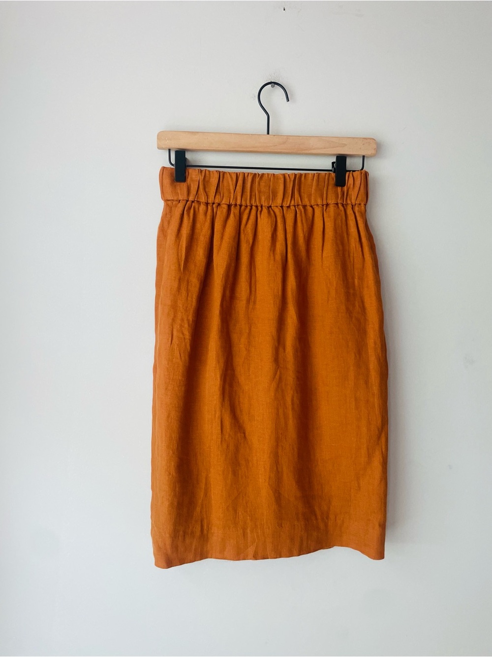J. Crew Elastic Waist Midi Skirt NWT